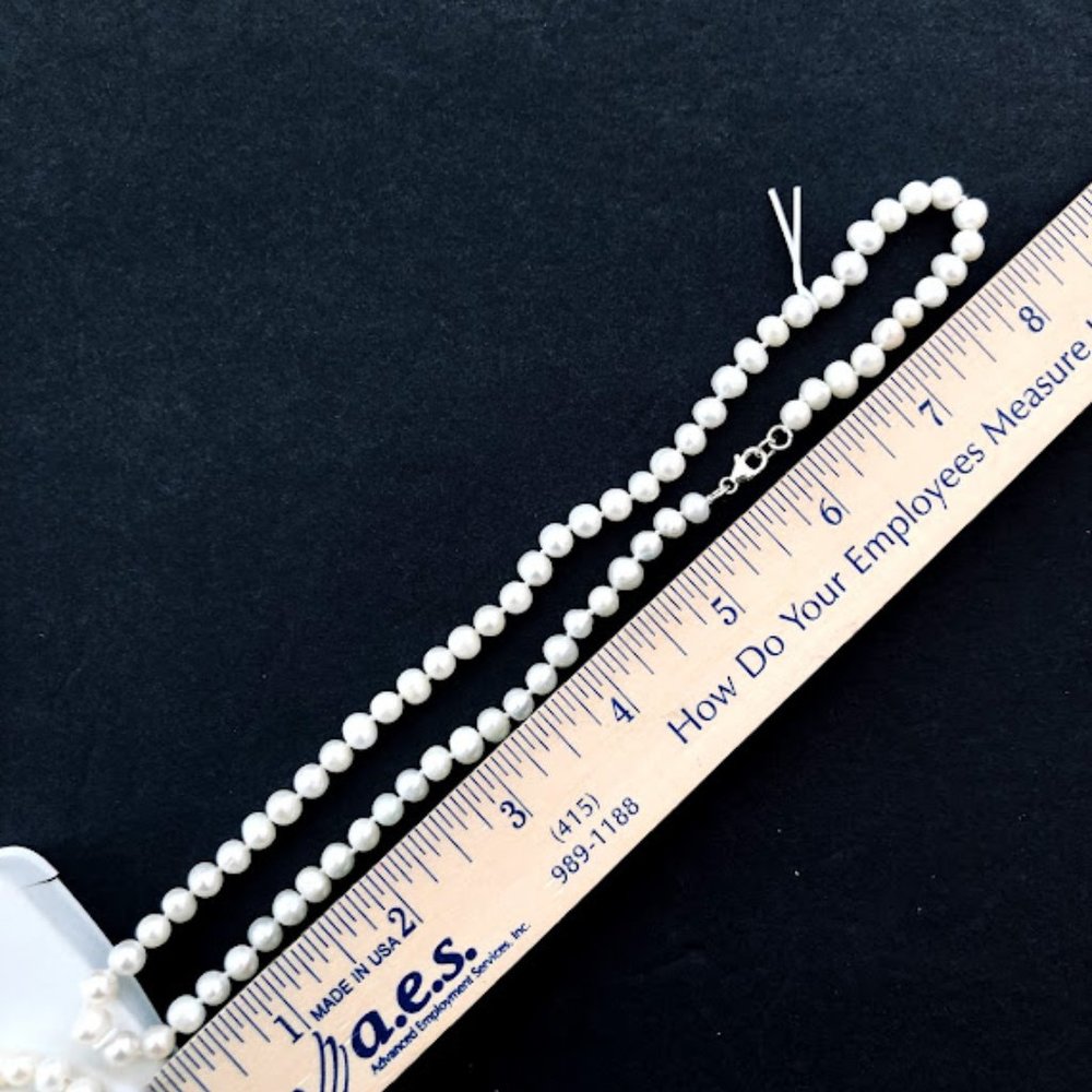 Freshwater Pearl Set: Necklace, Bracelet & Earring - Picture 8 of 10